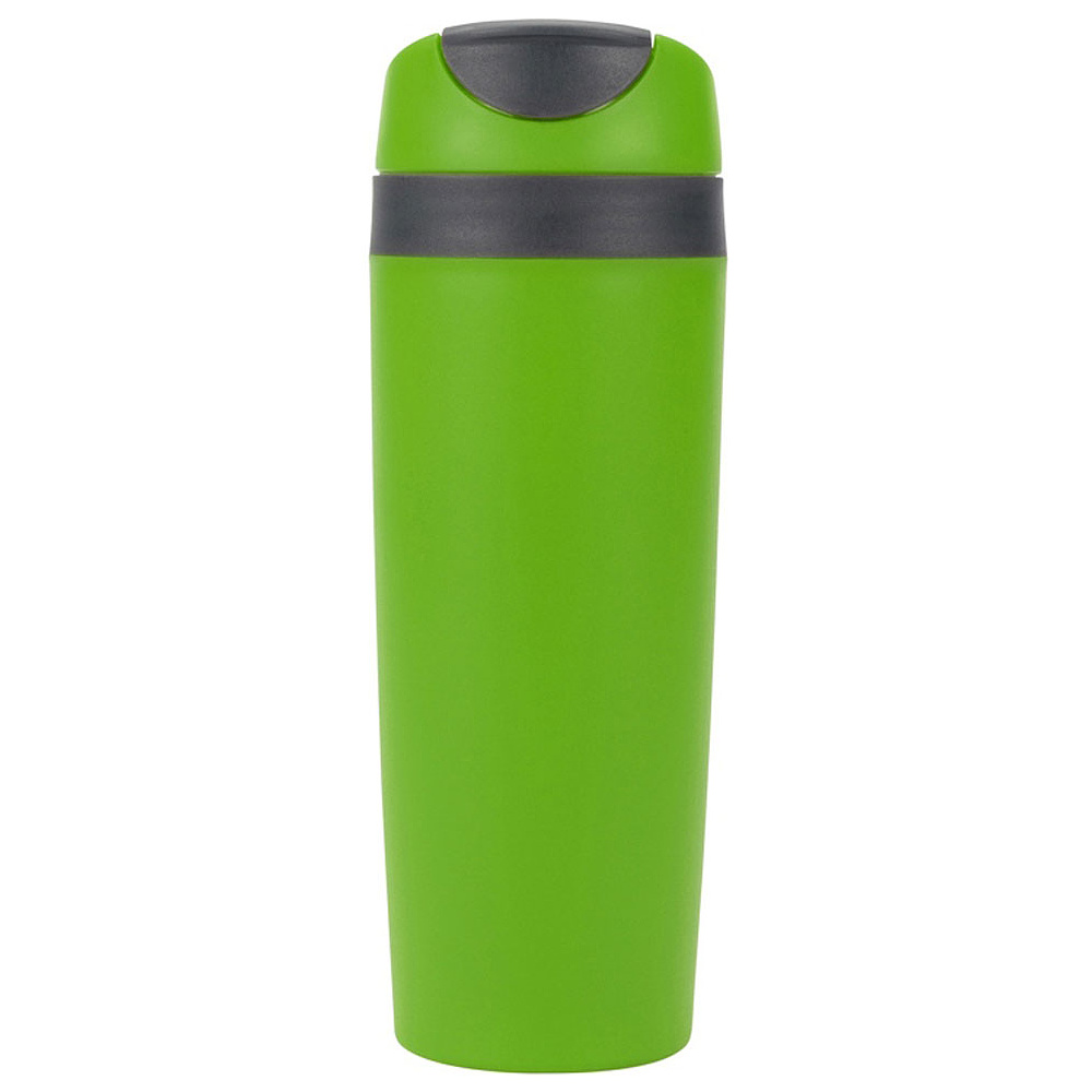 Кружка термическая "Лайт", пластик, 450 мл, зеленый, темно-серый - 3