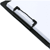 Планшет открывающийся с зажимом "Deli", A4, светло-серый - 3