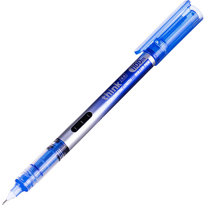 Ручка-роллер "Think", 0.5 мм, синий, стерж. синий