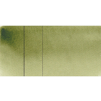 Краски акварельные "Aquarius", 252 травяной зелёный светлый, кювета - 2