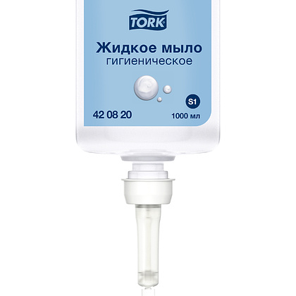 Мыло жидкое "Tork Advanced", S1, 1 л, гигиеническое (420820) - 2