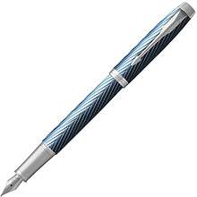 Ручка перьевая Parker "IM Premium Blue Grey CT"
