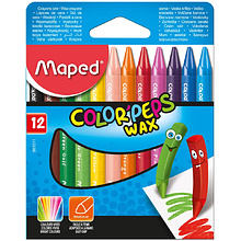 Мелки восковые "Wax Crayons"