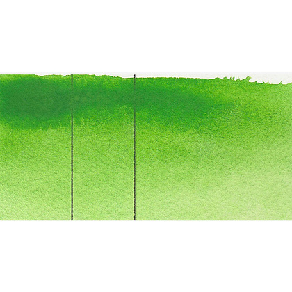 Краски акварельные "Aquarius", 231 зелёный перманентный светлый, кювета - 2