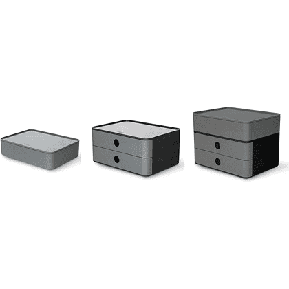 Блок закрытый "Allison", серый - 2