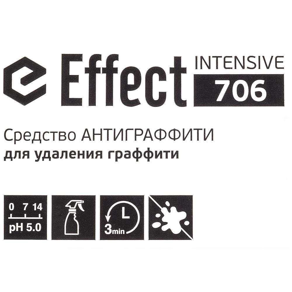 Средство для удаления граффити "Effect интенсив 706", 5 л - 2