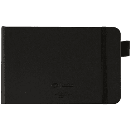 Скетчбук "Ладога", 14х9 см, 140 г/м2, 80 листов, черный - 5