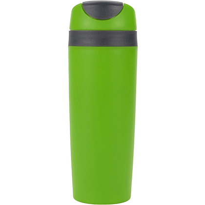 Кружка термическая "Лайт", пластик, 450 мл, зеленый, темно-серый - 3