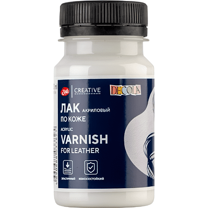 Лак акриловый "Decola" по коже, 100 мл