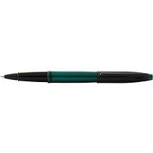 Ручка роллер Cross "Calais Matte Green and Black Lacquer", 0.7 мм, зеленый, черный, стерж. черный