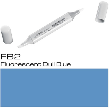 Маркер перманентный "Copic Sketch", FB-2 флуоресцентный тусклый синий