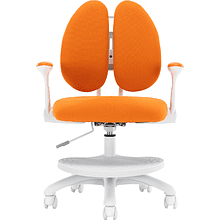 Кресло детское Everprof Kids 104, ткань, пластик, оранжевый