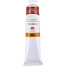 Краски масляные "Сонет", 406 сиена жженая, 46 мл., туба