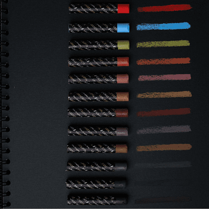 Набор масляной пастели "Малевичъ", профессиональная, портрет, 24 цвета - 9