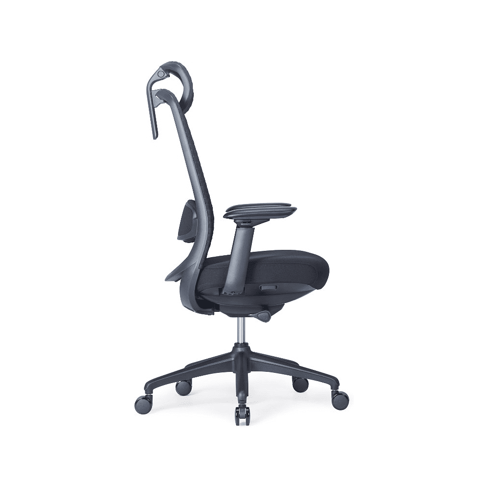 Кресло для руководителя SitZone CH-531A, ткань, пластик, черный, -30% - 2