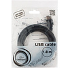 Кабель-удлинитель Cablexpert CCF2-USB2-AMAF-6 USB2.0 AM/AF, 1.8м, черный - 3