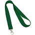 Тесьма с клипсой для бейджа "94405", 480x20 мм, зеленый