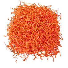 Наполнитель бумажный 4 мм, 30 г, оранжевый