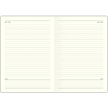 Ежедневник недатированный "Petals", А5, 320 страниц, голубой