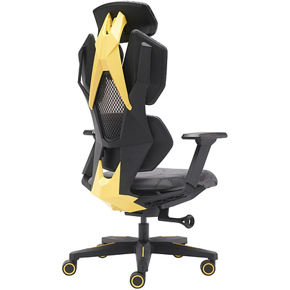 Кресло игровое EVERPROF "Tiger", сетка, пластик, серый - 4
