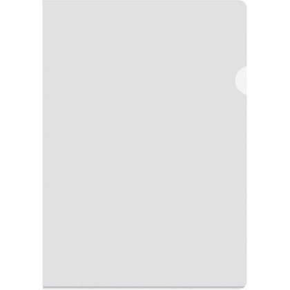 Папка-уголок "Inter-folia", А4, 115 мк, прозрачный