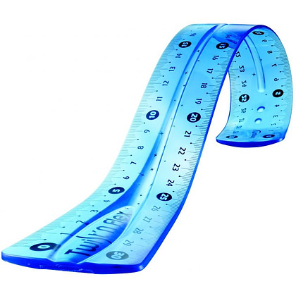 Линейка Maped "Twist n Trace" неломающаяся, 30 см, ассорти - 2