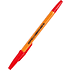 Ручка шариковая "Corvina", 1.0 мм, оранжевый, красный, стерж. красный