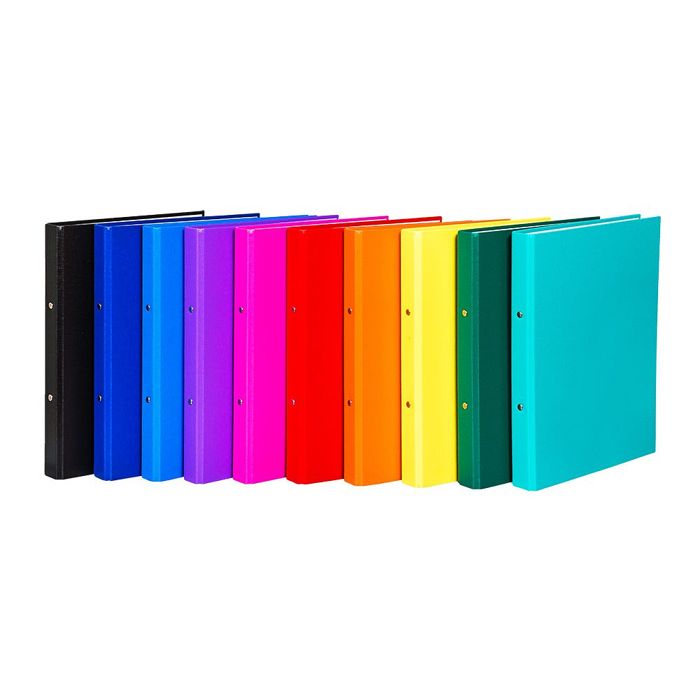 Папка на кольцах "Donau", 2 кольца, ассорти