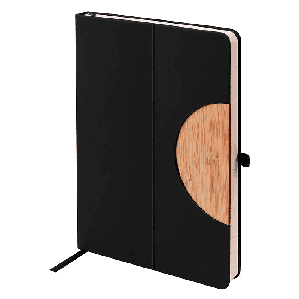 Ежедневник недатированный "Bosforo", А5, 272 страницы, черный