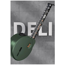 Рулетка Deli HS HT8519L, 5 м х 19 мм, Soft Touch, зеленый