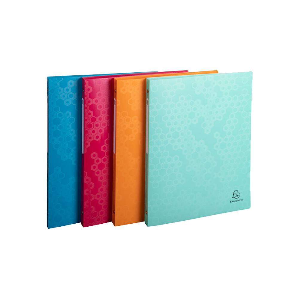 Папка на кольцах "Maïa", 4 кольца, 15 мм, ассорти