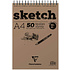 Скетчбук "Sketch", A4, 90 г/м2, 50 листов, коричневый