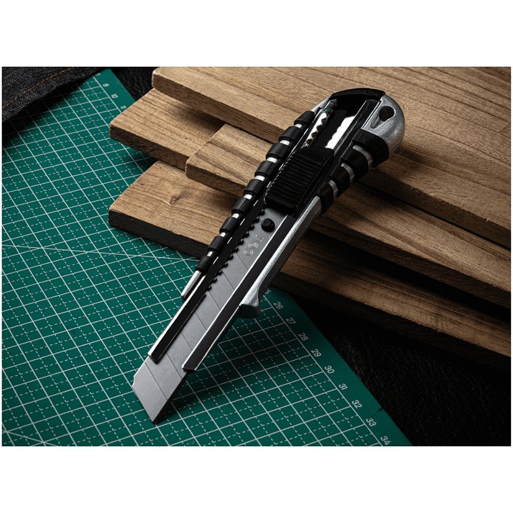 Нож универсальный "Deli DL4254", 18 мм, усиленный - 2