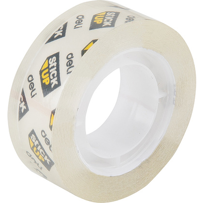 Клейкая лента прозрачная "Deli", 8 штук, 18x27.4 мм/м - 4