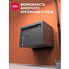 Офисный сейф "Deli ET560", 170*230*170 мм  - 6
