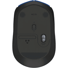 Мышь Logitech "Mouse M171", беспроводная, 1000 dpi, 3 кнопки, серый