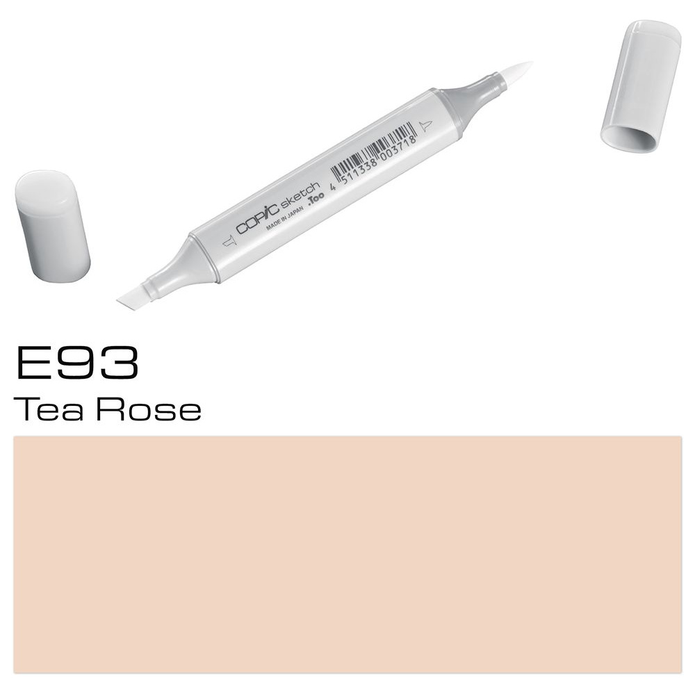 Маркер перманентный "Copic Sketch", E-93 чайная роза
