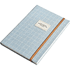 Ежедневник недатированный InFolio "Care", A5, 192 страницы, линованный, голубой  - 2