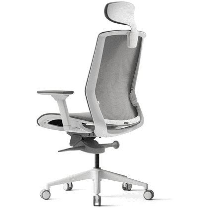 Кресло для руководителя BESTUHL "J15", сетка, пластик, серый, -50% - 4