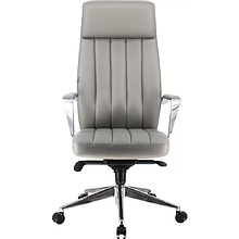 Кресло компьютерное EVERPROF Tokyo, экокожа, серый, металл