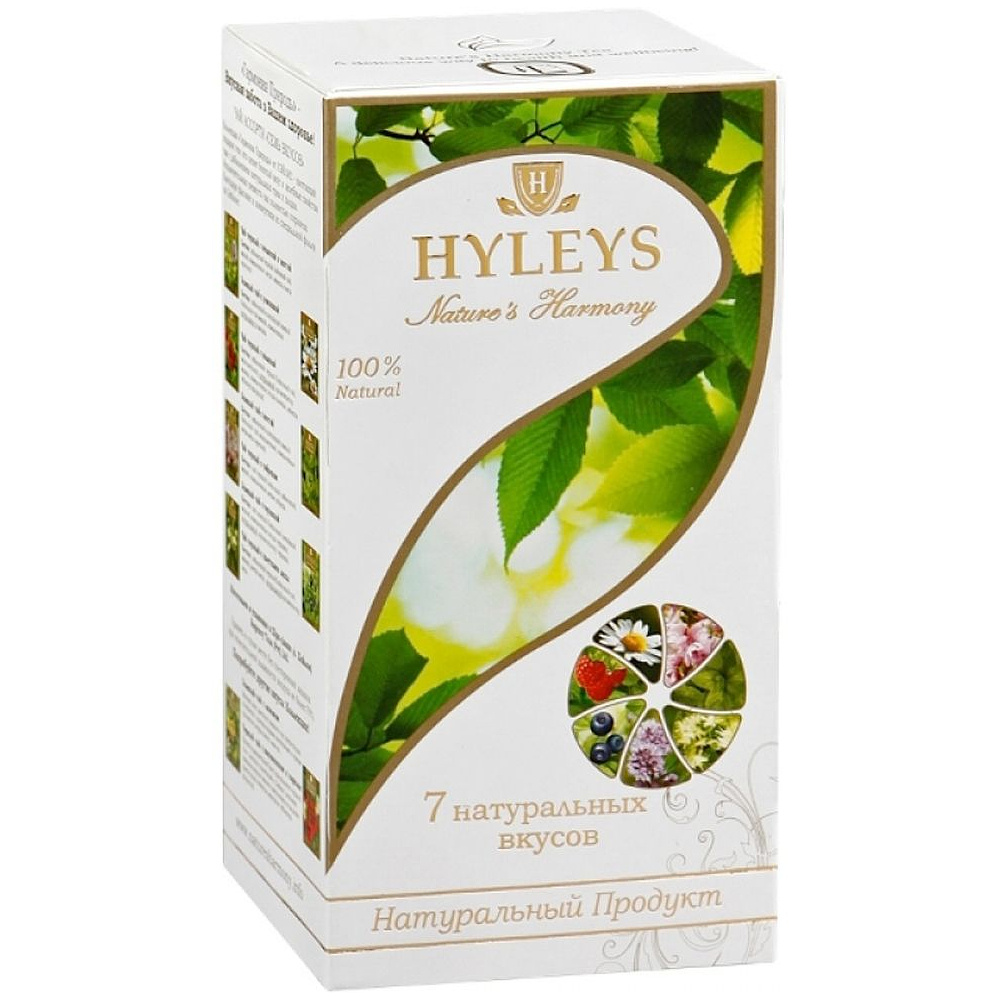 Чай "Hyleys" Гармония Природы, 25 пакетиковx1.5 г, ассорти - 2