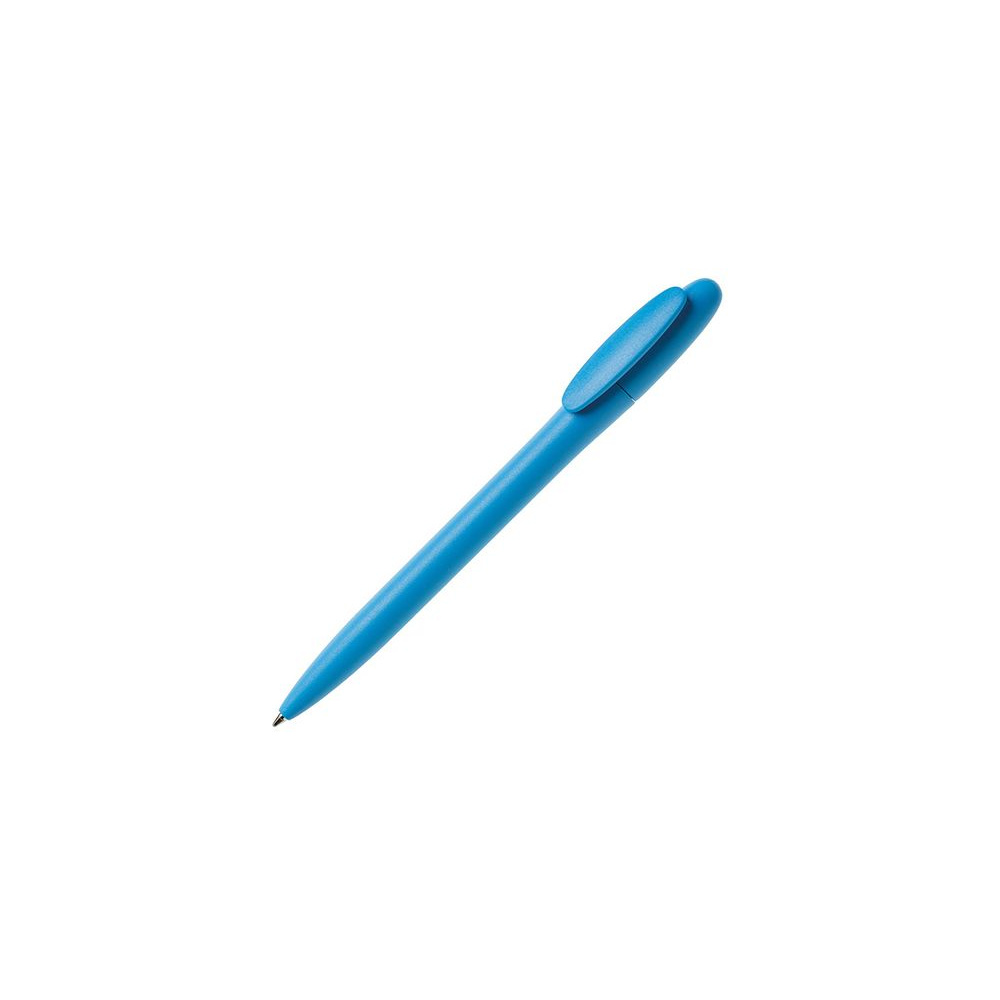 Ручка шариковая автоматическая "Bay MATT", 1.0 мм, голубой, стерж. синий