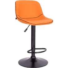 Стул барный EVERPROF Smile Black экокожа