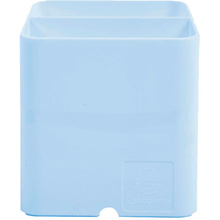 Подставка для канцелярских мелочей "Aquarel", голубая пастель