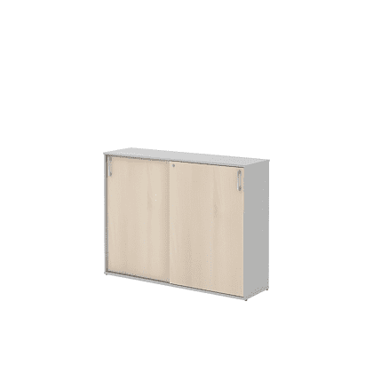 Коллекция Титан Шкаф широкий ТН431-2Т+ТН421-2К-18, 1450х400х1106, с раздвижными дверями с топом