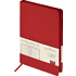Ежедневник недатированный "Megapolis Color" soft-touch, красный