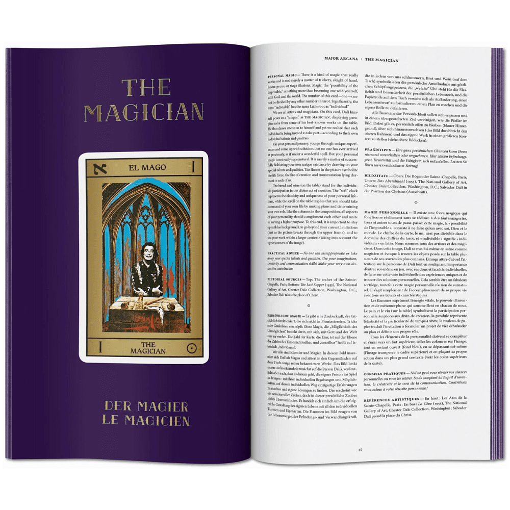 Карты на иностранном языке "Dali. Tarot" - 6