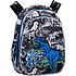 Рюкзак молодежный CoolPack "T-Rex", черный, синий