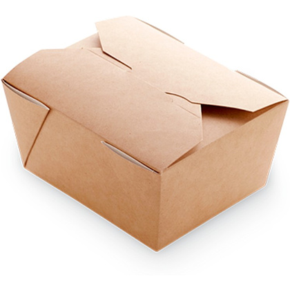 Контейнер бумажный 600 мл, 130/113х105/90х64, 50 шт/упак, крафт - 3