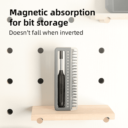 Отвертка с набором прецизионных бит Deli YS EDL241041, 41 предмет - 4